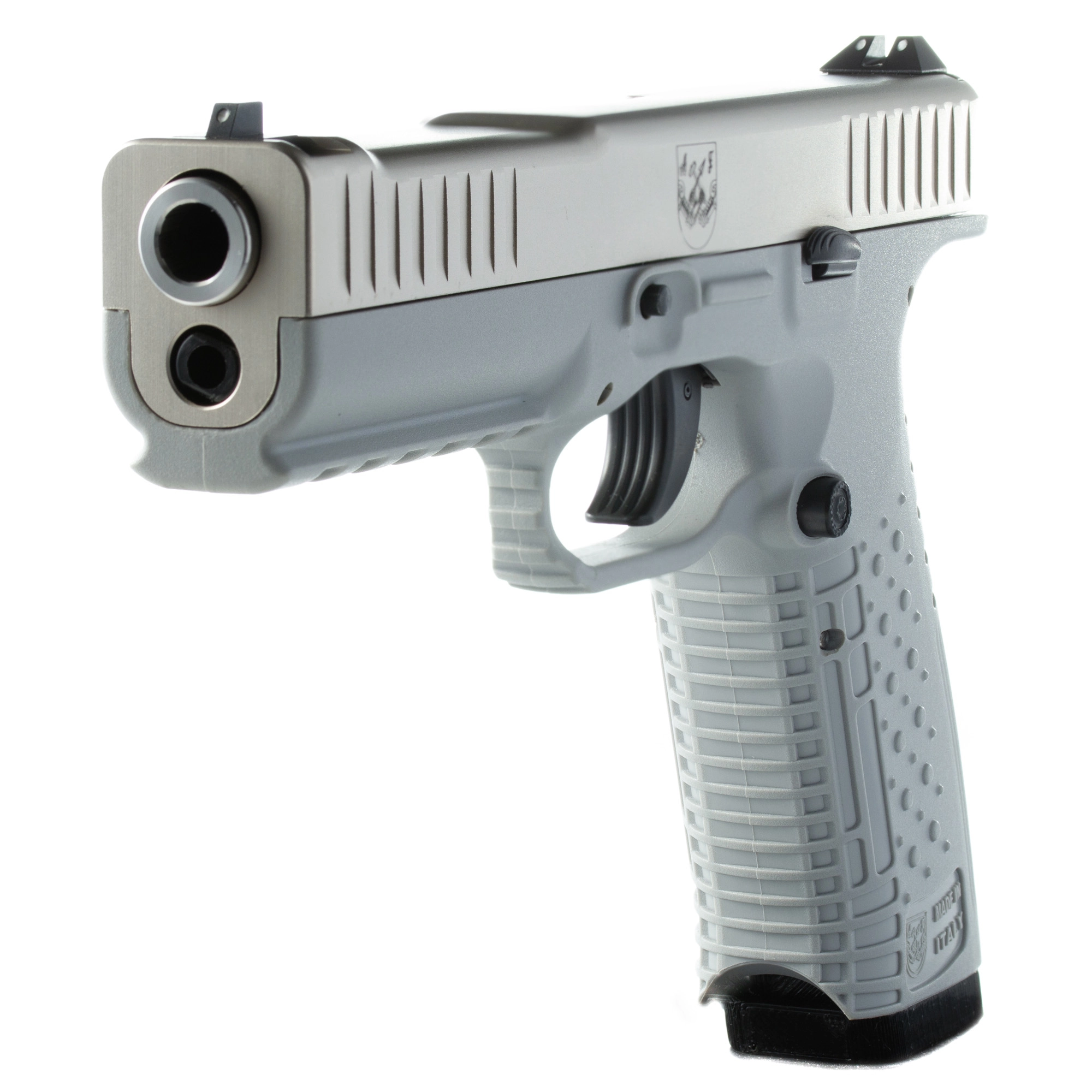 AMPF STRIKE ONE 9MM 5" 17RD SILVER - Image 3