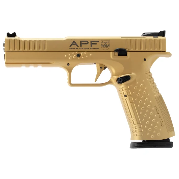 AMPF STRIKE ONE ERGL 9MM 5" 17RD GLD - Strike One | FrontLine Armoury - Gun shop FL