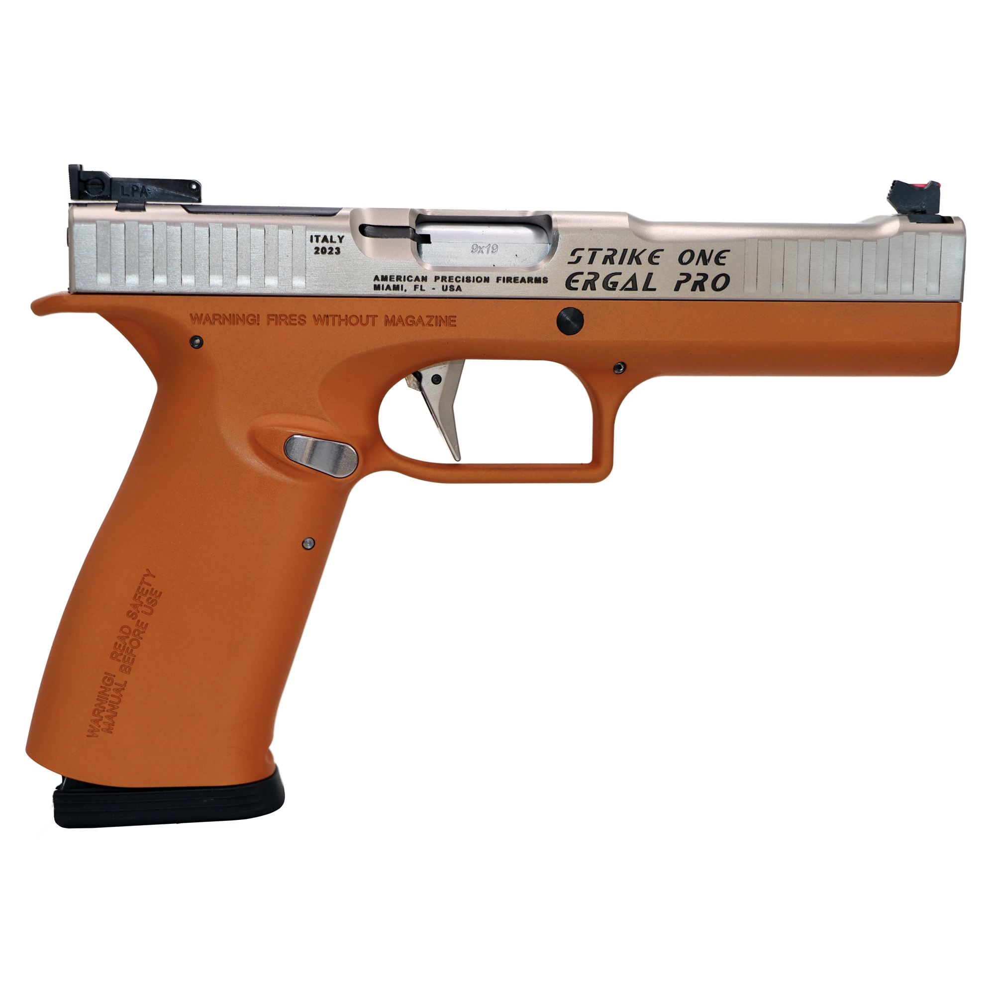 AMPF STRK 1 ERGL PRO 9MM 5" 17RD ORG - Image 2