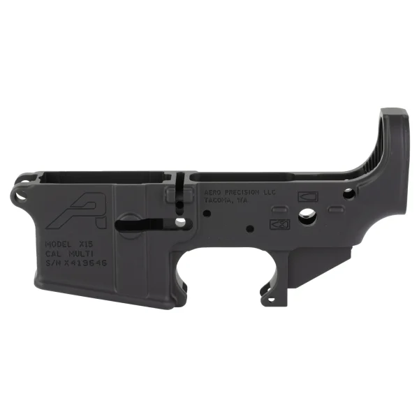 AERO X15 AR15 STRPD LOWER GEN2 BLACK - X15 | FrontLine Armoury - Gun shop FL