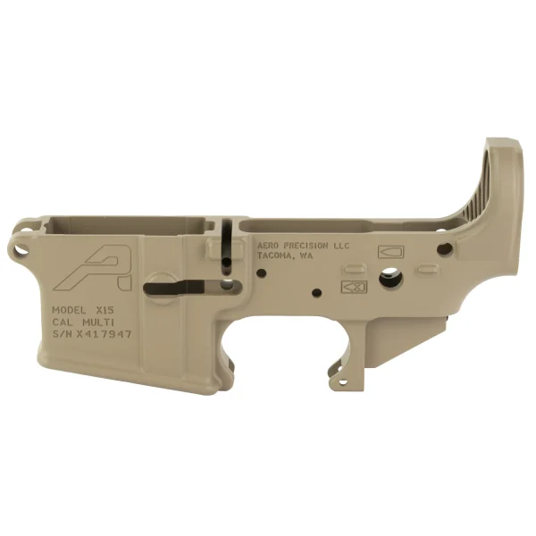 AERO AR15 STRIPPED LOWER GEN 2 FDE - Stripped Lower | FrontLine Armoury - Gun shop FL