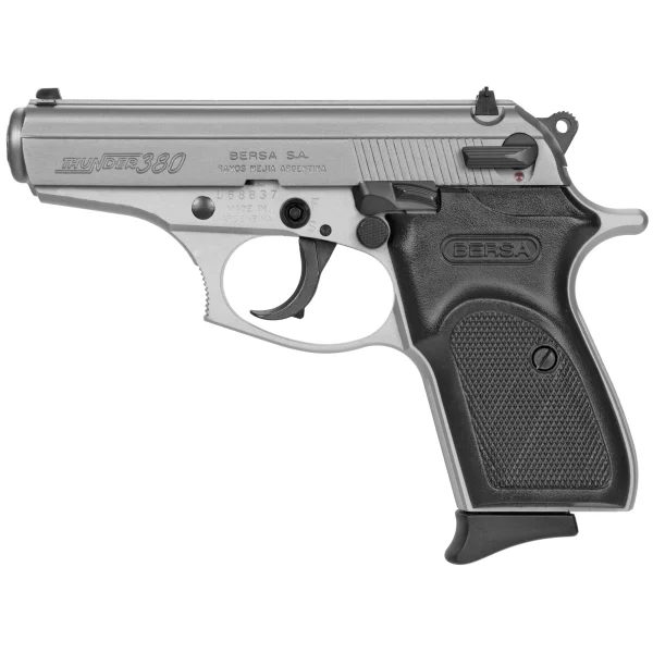 BERSA THUNDER 380 NICKEL 3.5" 8RD - Thunder | FrontLine Armoury - Gun shop FL