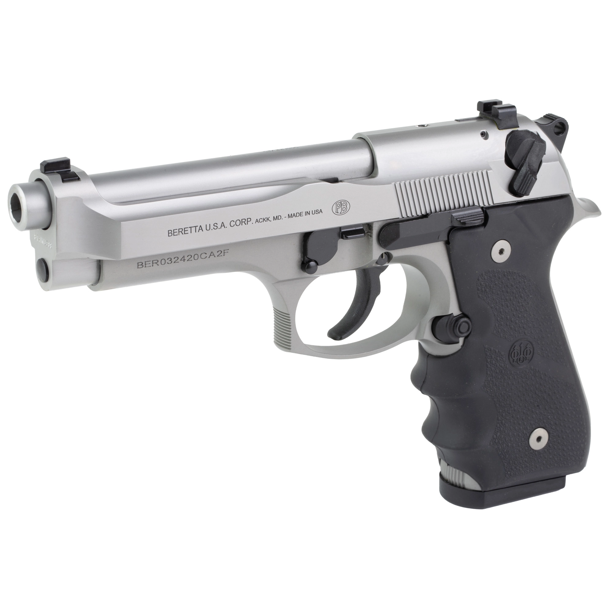 BERETTA 92FS BRIG INOX CA 9MM 10RD - Image 3