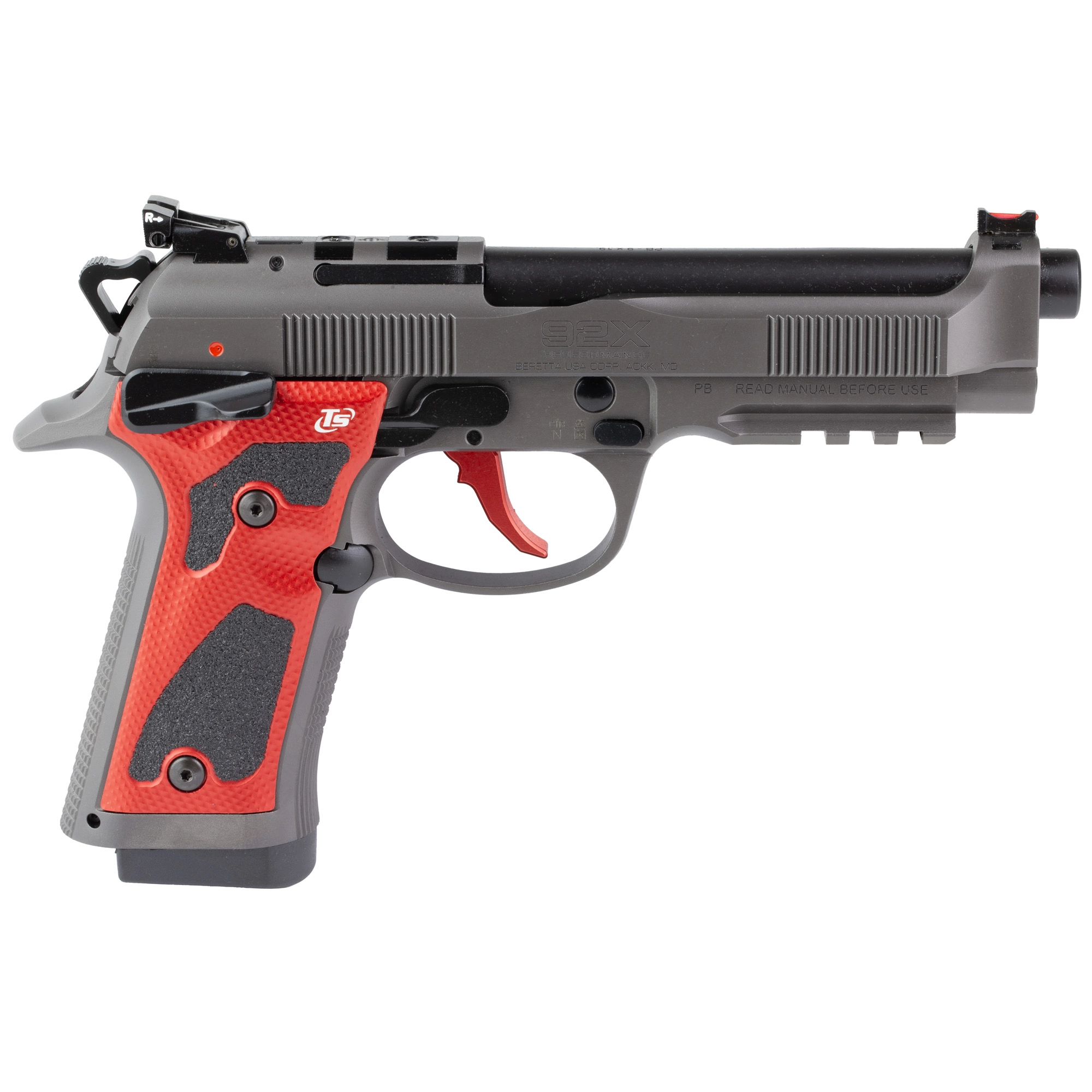 BERETTA 92X PERF CARRY 9MM 18RD RED - Image 2