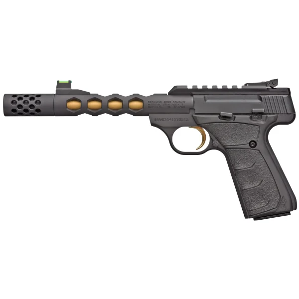 BRN BM PLUS VISION BLK/GLD 22LR 10RD - Buck Mark | FrontLine Armoury - Gun shop FL