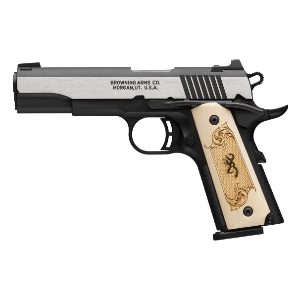 BRN 1911 380ACP 4.25" 10RD BLK MAPLE - Black Label | FrontLine Armoury - Gun shop FL