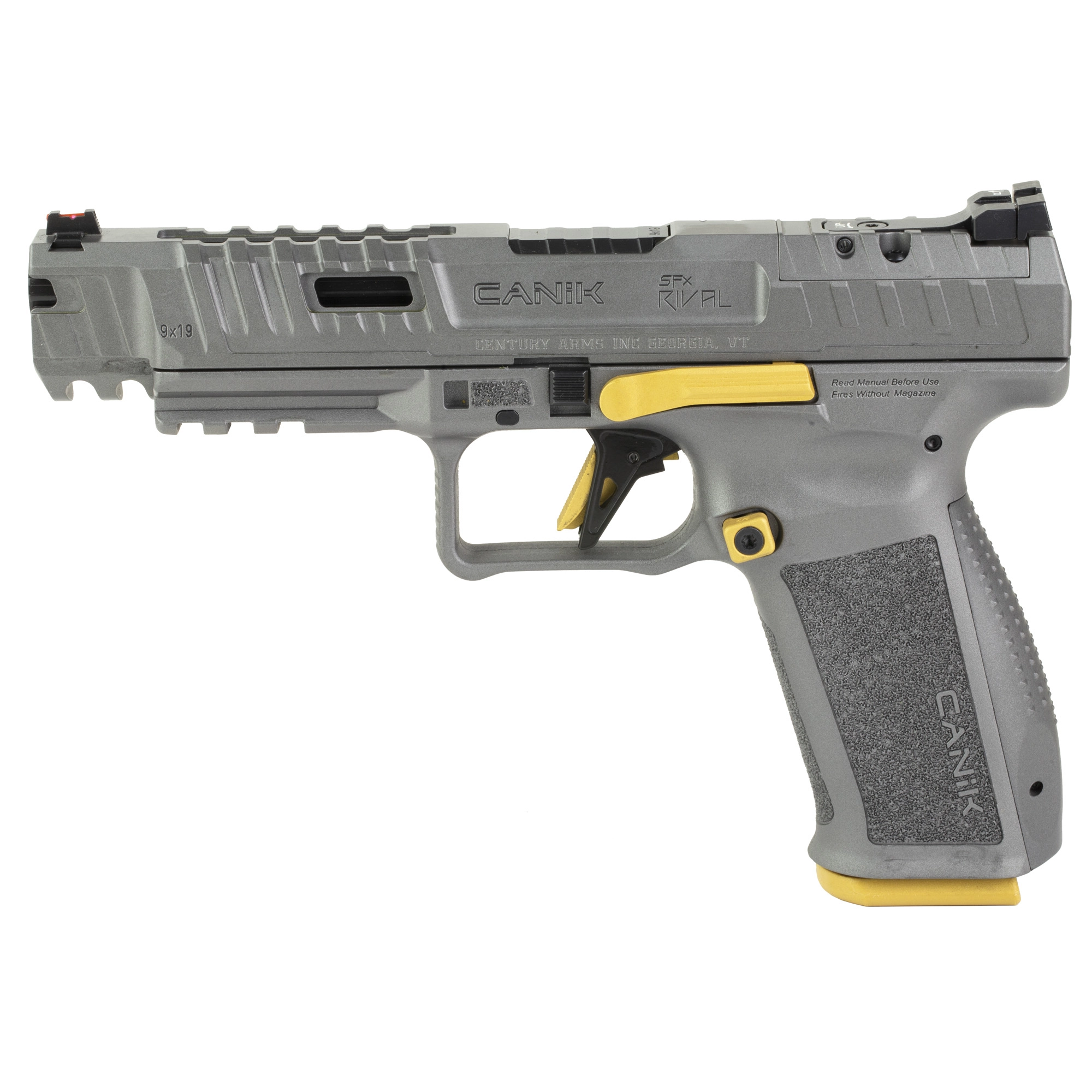 CANIK SFX RIVAL 9MM 5" 2-18RD GRY - SFX Rival | FrontLine Armoury - Gun shop FL