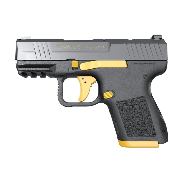 CANIK METE MC9 9MM 3.18" 15 BLK/GOLD - METE MC9 | FrontLine Armoury - Gun shop FL
