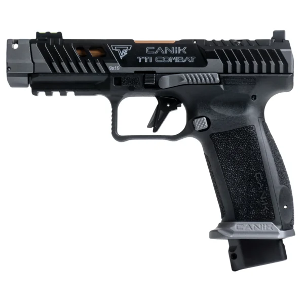 CANIK TTI COMBAT 9MM 4.6" 18RD SMOKE - TTI Combat | FrontLine Armoury - Gun shop FL