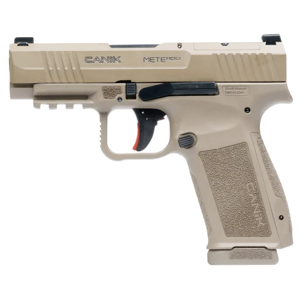 CANIK METE MC9LS 9MM 3.64" 17RD FDE - METE MC9LS | FrontLine Armoury - Gun shop FL