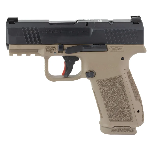 CANIK MC9L 9MM 3.18" 10RD BLK/FDE CA - METE MC9L | FrontLine Armoury - Gun shop FL