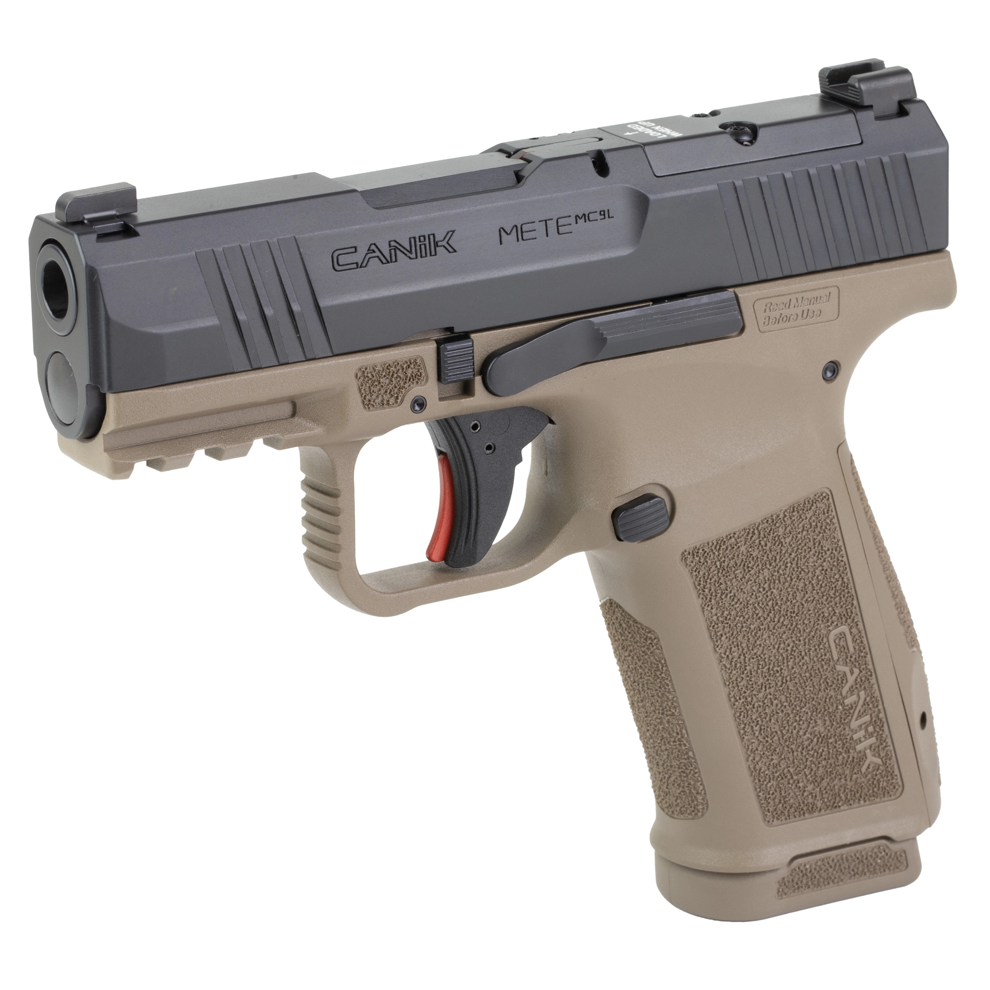 CANIK MC9L 9MM 3.18" 10RD BLK/FDE CA - Image 3