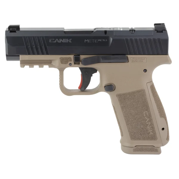 CANIK MC9LS 9MM 3.64" 10RD BK/FDE CA - METE MC9LS | FrontLine Armoury - Gun shop FL