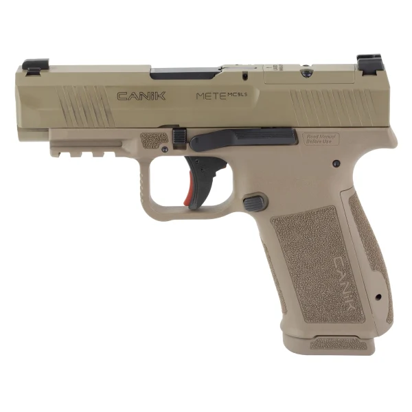 CANIK MC9LS 9MM 3.64" 10RD FDE CA - METE MC9LS | FrontLine Armoury - Gun shop FL