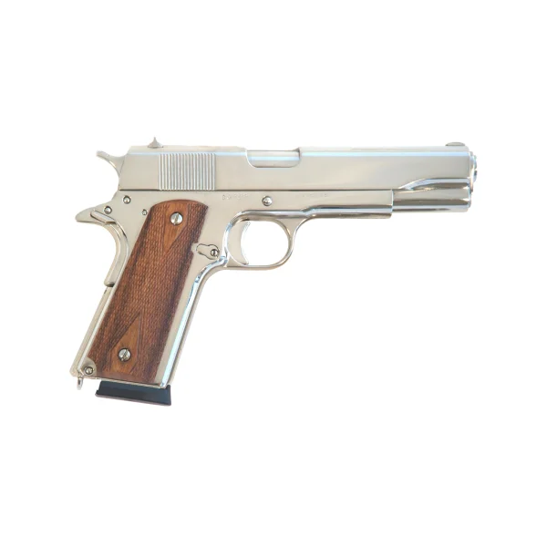 CIMARRON 1911 A1 45ACP 5" NICKEL 8RD - 1911A1 | FrontLine Armoury - Gun shop FL