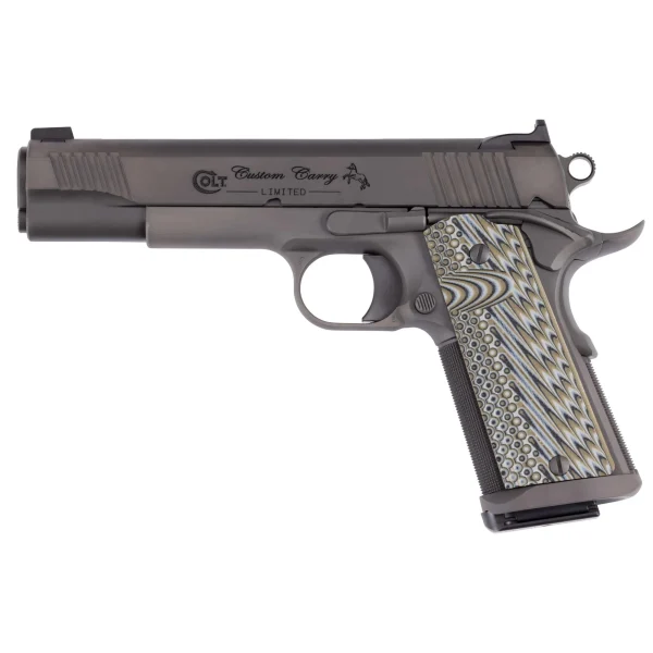 COLT CUSTOM CARRY GOVT 45ACP 5" STS - Custom Carry Government | FrontLine Armoury - Gun shop FL