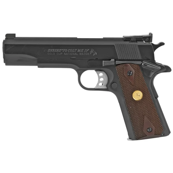 COLT GOLD CUP NTNL MTCH 38SUP 5" BL - Gold Cup National Match | FrontLine Armoury - Gun shop FL
