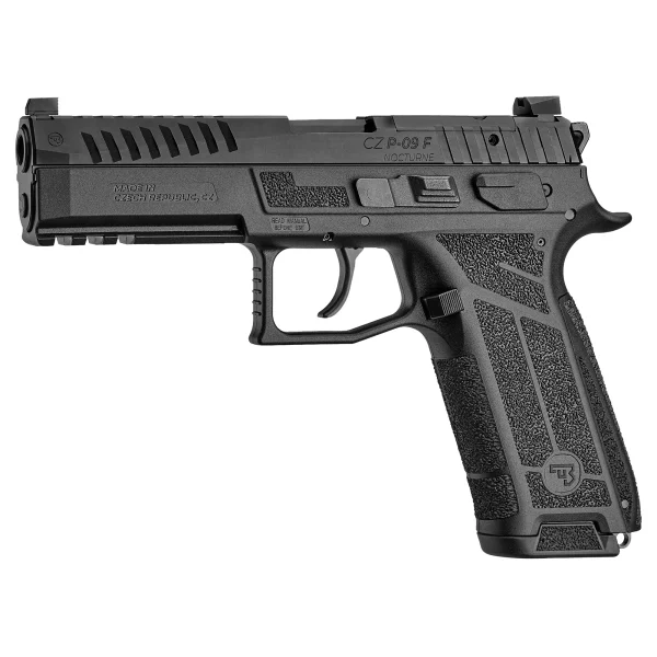 CZ P-09F NOCTURNE 9MM 10RD BLK - P-09F | FrontLine Armoury - Gun shop FL
