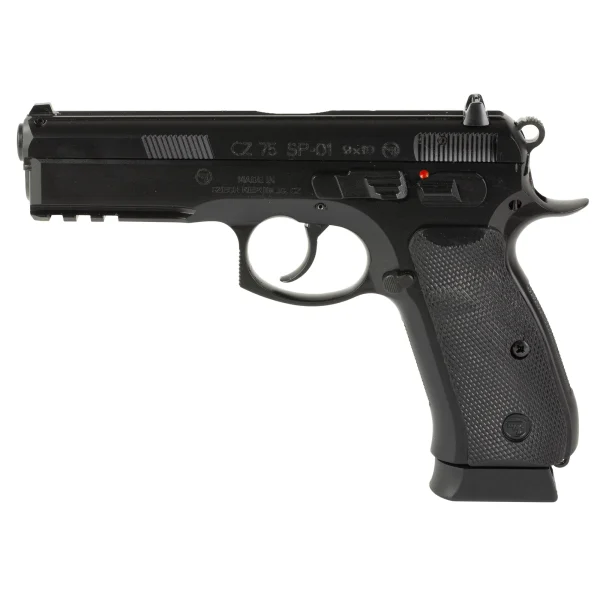 CZ 75 SP-01 9MM 4.6" BLK 19RD MS - SP-01 | FrontLine Armoury - Gun shop FL