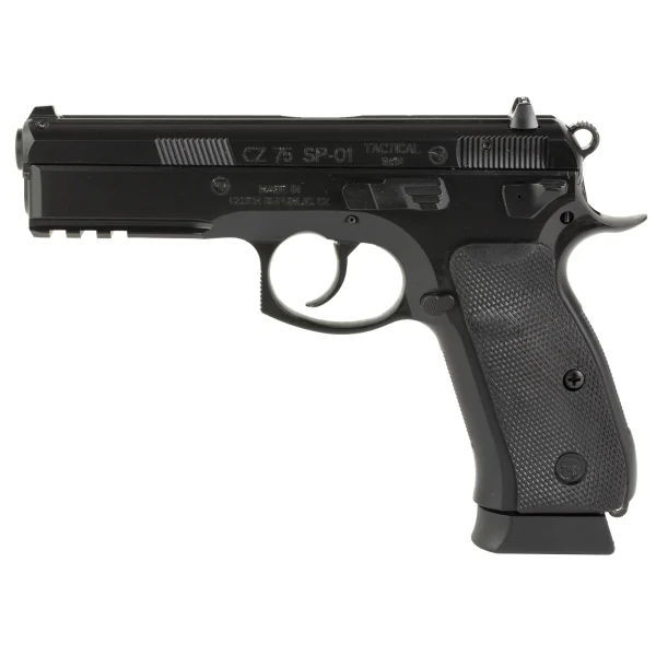 CZ 75 SP-01 TAC 9MM 4.6" BLK 19RD - SP-01 | FrontLine Armoury - Gun shop FL