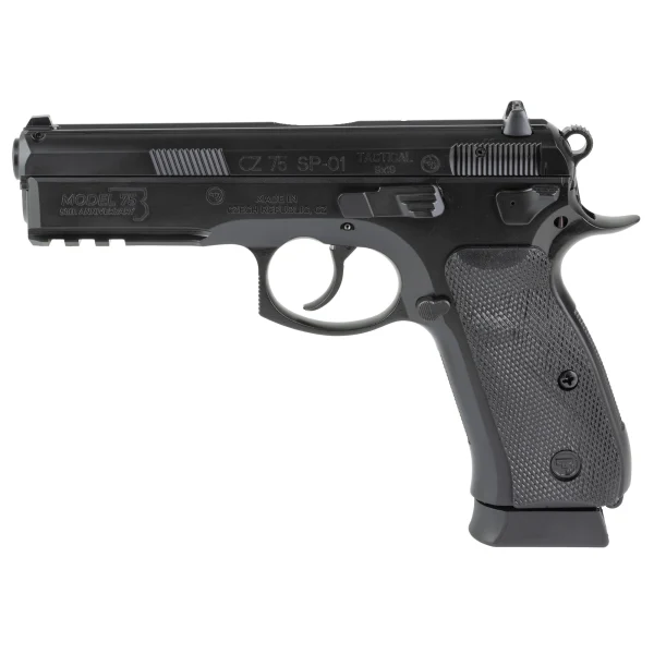 CZ 75SP01 TAC 50 ANN ELT 9MM 19RD BK - 75 SP-01 Tactical | FrontLine Armoury - Gun shop FL