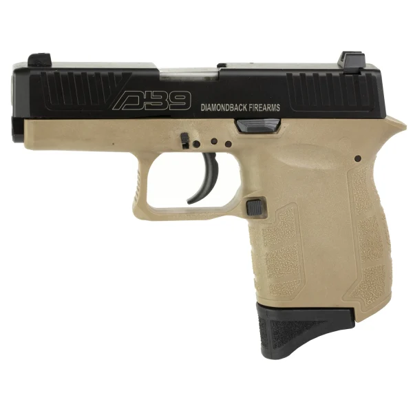 DBF DB9 9MM 6RD FS POLY FDE/BLK - DB9 | FrontLine Armoury - Gun shop FL