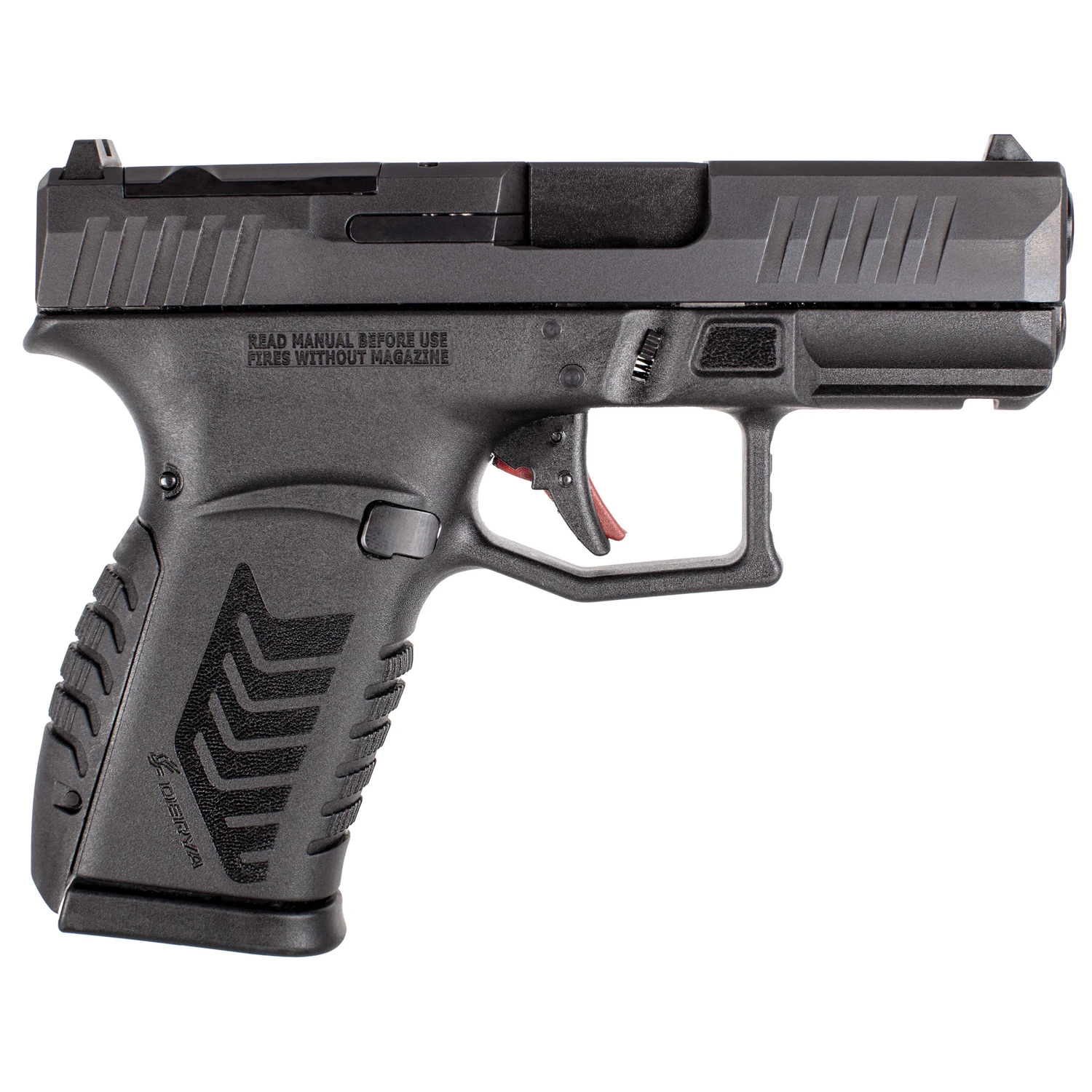 DERYA DY9Z 9MM 3.5" 15RD OR BLK - Image 2