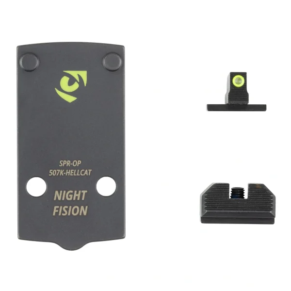 NF PLATE+NS 507K SPGFLD HELLCAT - Optic Plate + Backup Sight Com | FrontLine Armoury - Gun shop FL
