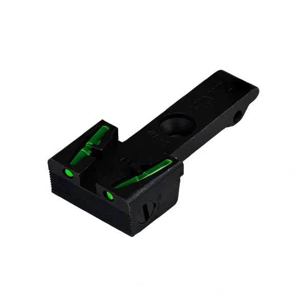 HIVIZ ADJ REAR SIGHT RUG RVLVR GR/RD - Adjustable | FrontLine Armoury - Gun shop FL