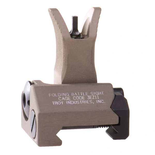TROY FLDNG M4 FRONT BATTLE SIGHT FDE - BattleSight | FrontLine Armoury - Gun shop FL