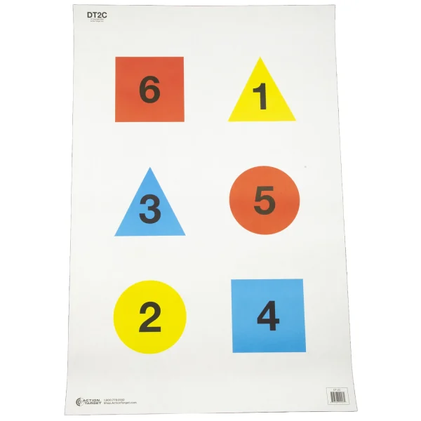 ACTION TGT COMMAND TRNG TGT 100PK - Discretionary Command Training | FrontLine Armoury - Gun shop FL