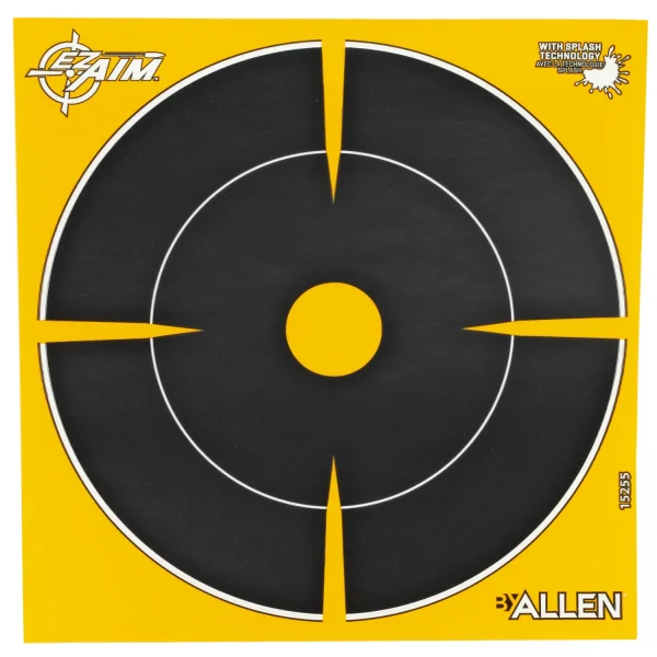 ALLEN EZ AIM 6" BULLSEYE 12PK - EZ AIM Adhesive | FrontLine Armoury - Gun shop FL