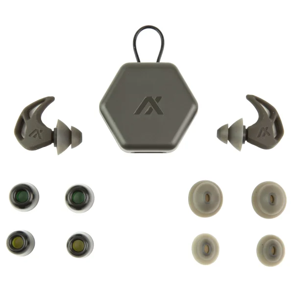 AXIL X20 EARPLUG CHARCOAL - X20 | FrontLine Armoury - Gun shop FL