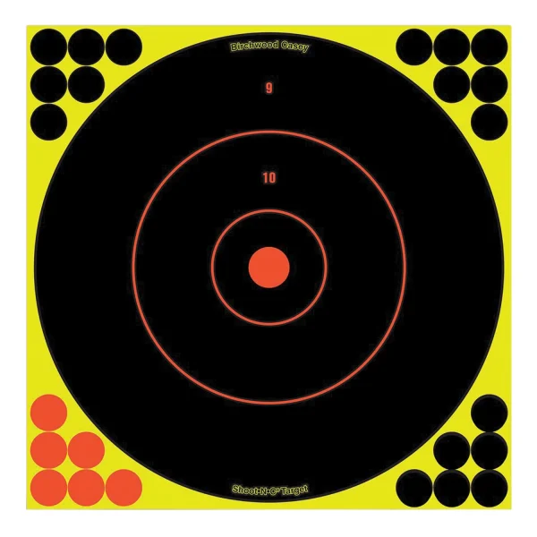 B/C SHT-N-C RND BULLSEYE TGT 5-12" - SRC-5 | FrontLine Armoury - Gun shop FL
