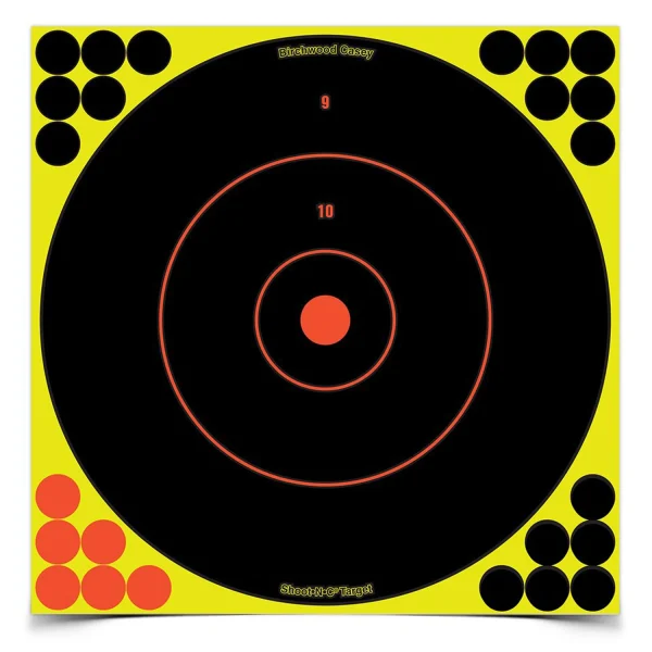 B/C SHT-N-C RND BULLSEYE TGT 12-12" - SRC-5 | FrontLine Armoury - Gun shop FL