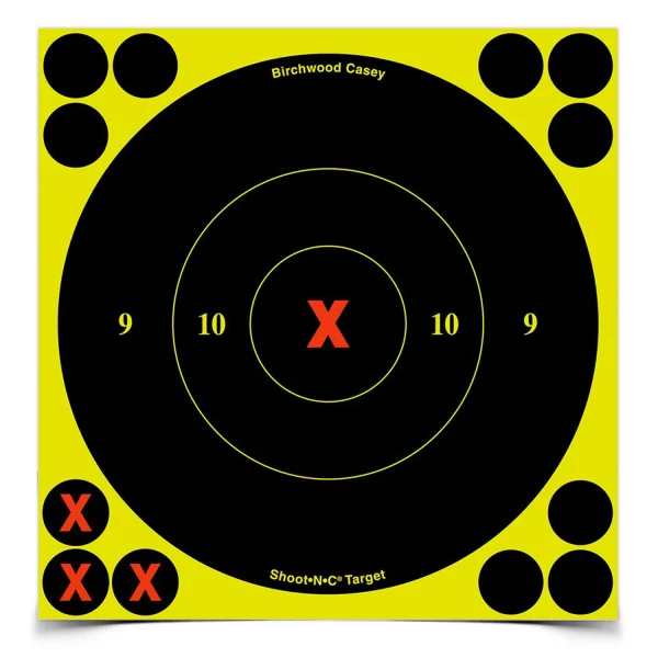 B/C SHT-N-C RND X-BULLSEYE TGT 60-6" - B8-60 | FrontLine Armoury - Gun shop FL