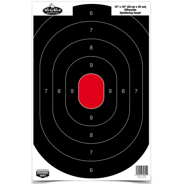 B/C DIRTY BIRD SLHOUT TGT 8-12X18 - B24-8 | FrontLine Armoury - Gun shop FL