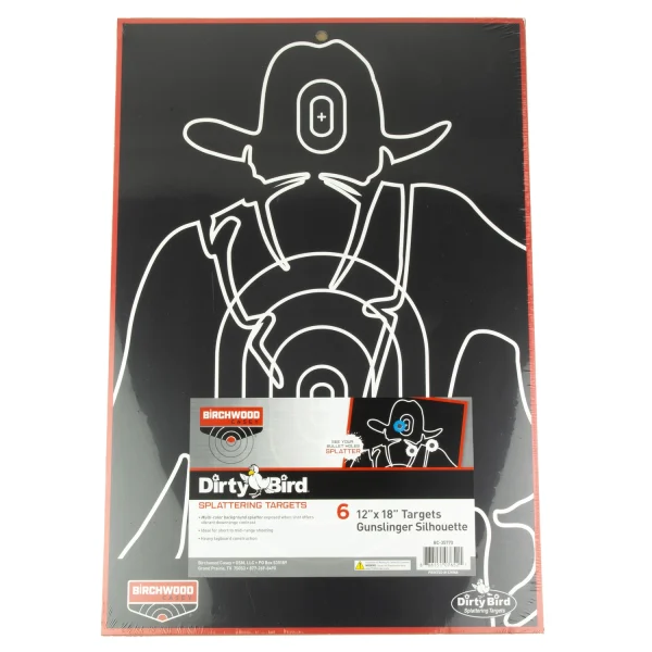 B/C DIRTY BIRD GUNSLNGER SIL 6-12X18 - Dirty Bird | FrontLine Armoury - Gun shop FL