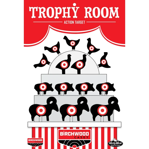 B/C DIRTY BIRD TROPHY ROOM TRGT 6PK - Dirty Bird | FrontLine Armoury - Gun shop FL