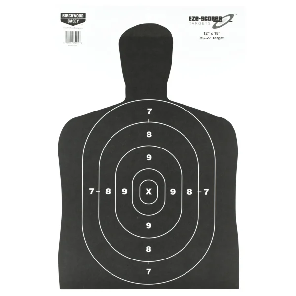 B/C EZE-SCORER BC-27 TGT 100-12X18 - BC27 | FrontLine Armoury - Gun shop FL