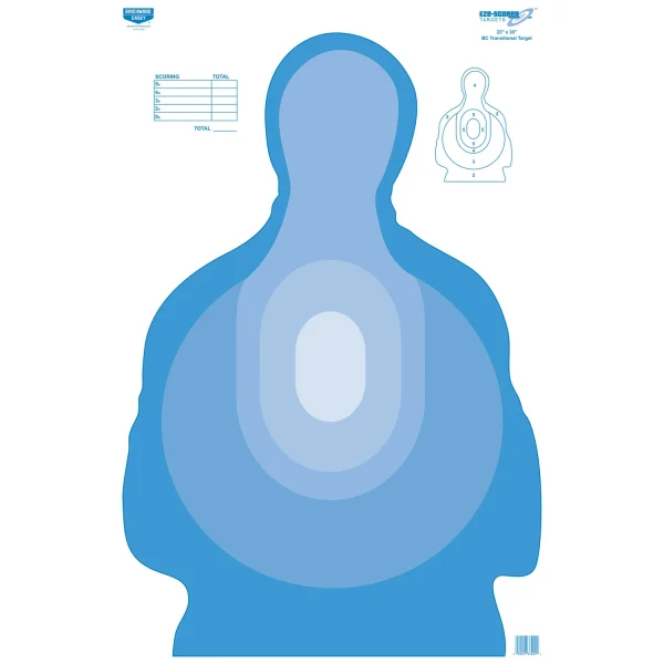 B/C EZE-SCORER TRNSTNL TGT 100-23X35 - Eze-Scorer | FrontLine Armoury - Gun shop FL