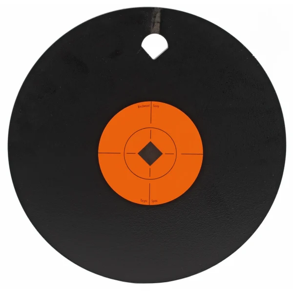 B/C 8" GONG ONE HOLE 3/8" AR500 STL - World of Targets | FrontLine Armoury - Gun shop FL