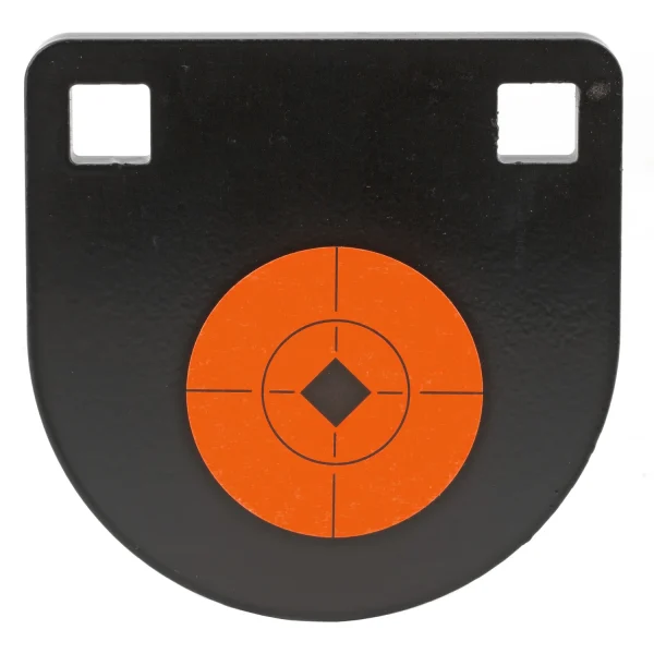 B/C 4" GONG TWO HOLE 3/8" AR500 STL - World of Targets | FrontLine Armoury - Gun shop FL