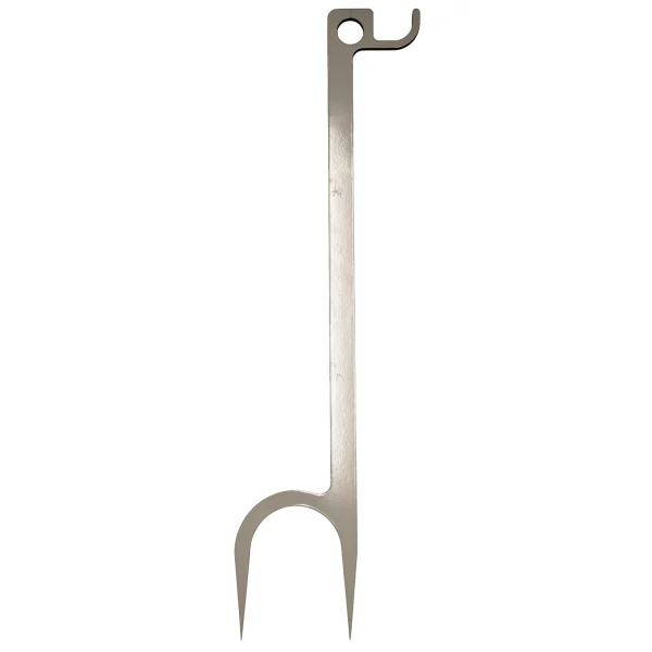 B/C STEEL TARGET HANGER WHITE 1 HOOK - Steel Target Hanger | FrontLine Armoury - Gun shop FL