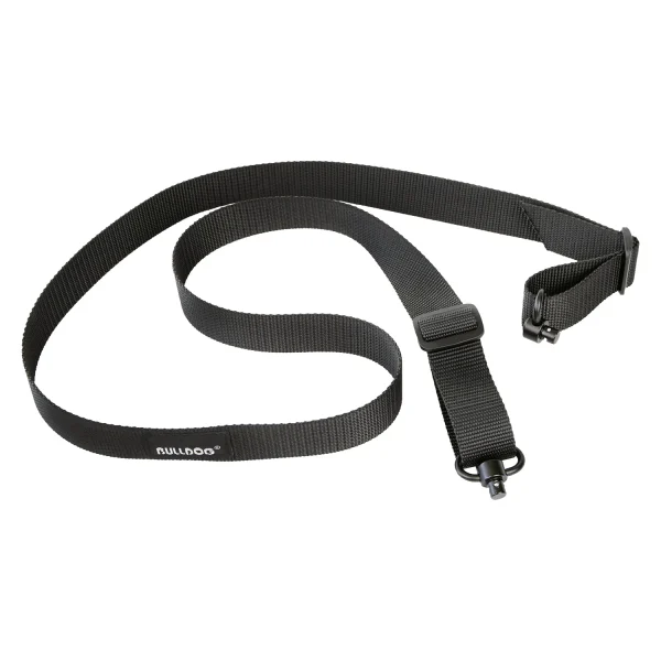 BULLDOG SP SLING W/QD SWIVELS BLK - Single Point Sling | FrontLine Armoury - Gun shop FL