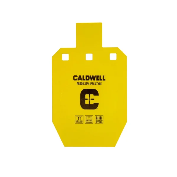 CALDWELL AR500 33% IPSC STEEL TARGET - AR500 | FrontLine Armoury - Gun shop FL