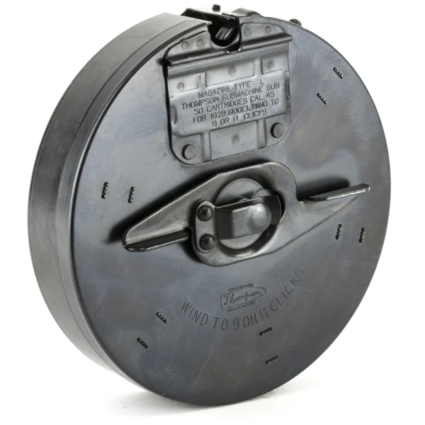 MAG AUTO ORD 50RD DRUM 45ACP BL - Drum | FrontLine Armoury - Gun shop FL