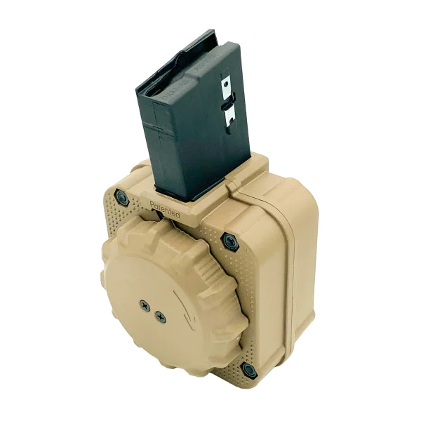 PROMAG AR-15 5.56 DRUM 65RD POLY FDE -  | FrontLine Armoury - Gun shop FL