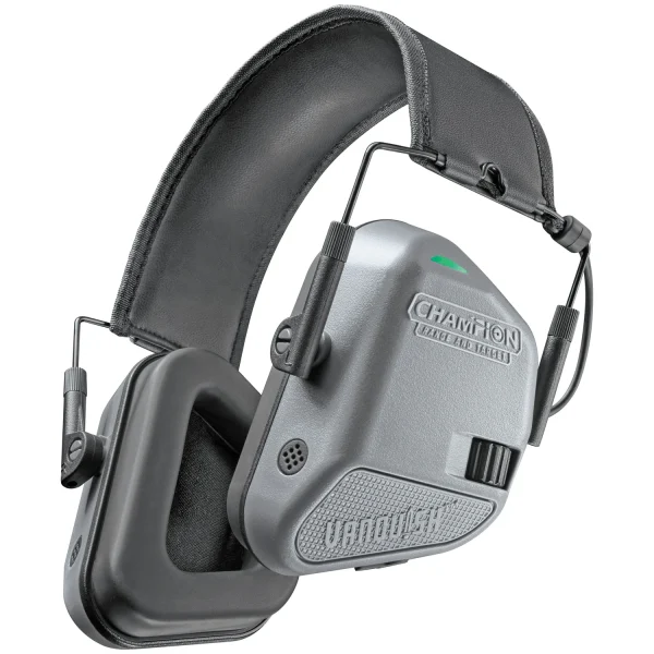 CHAMPION VANQUISH ELEC MUFF GREY - Vanquish | FrontLine Armoury - Gun shop FL