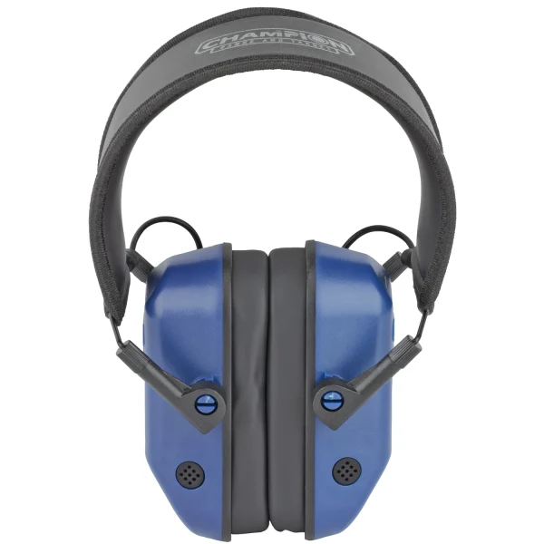 CHAMPION VANQUISH ELEC MUFF BLUE - Vanquish | FrontLine Armoury - Gun shop FL